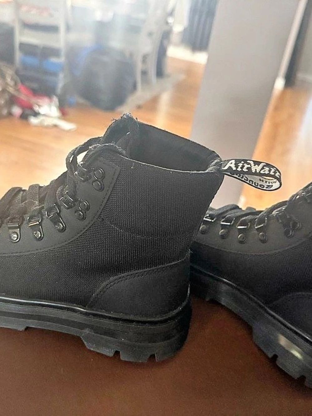 AirWalk Black Combat Boots